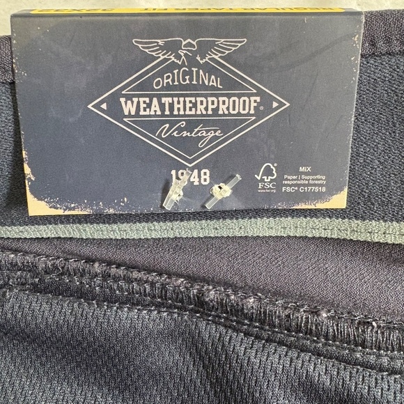 Weatherproof Vintage 32x32 Men's Hybrid Tech Pants, Blue NWT - Picture 7 of 15